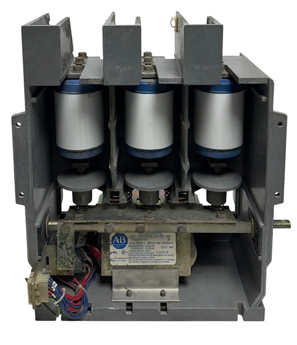 ALLEN BRADLEY 1502-V4CBDI /B VACUUM CONTACTOR 2500-5000V 400A 3-PHASE USNP