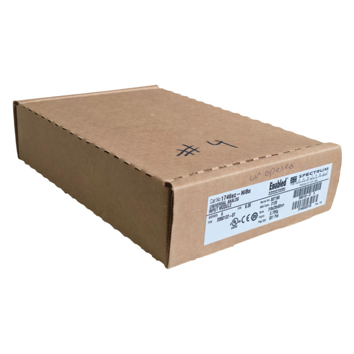 SPECTRUM CONTROLS ALLEN BRADLEY 1746sc-NI8u /A SLC 500 ANALOG INPUT MODULE NSFS