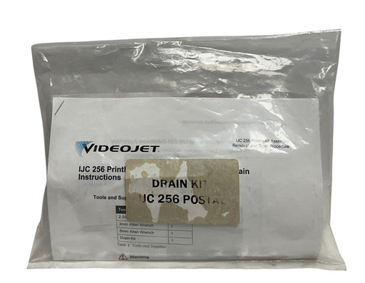 VIDEOJET IJC-256 / IJC256 OEM PRINTHEAD REMOVAL AND DRAIN KIT 36710 NSFS