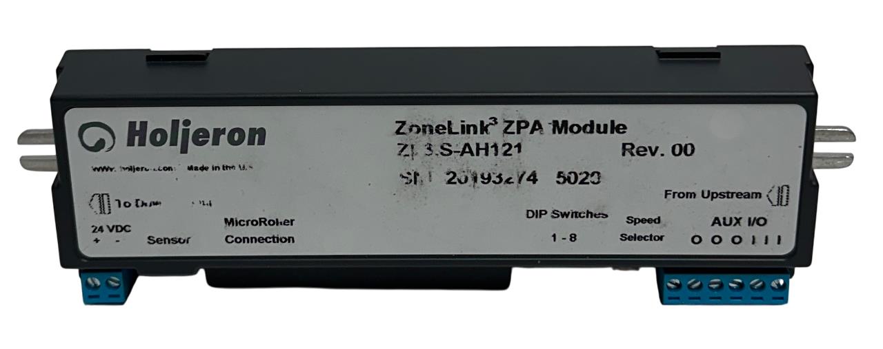 HOLJERON ZL3.S-AH121 / ZL3SAH121 ZoneLink3 ZPA MODULE 24VDC Rev. 00 AUX I/O NSNP