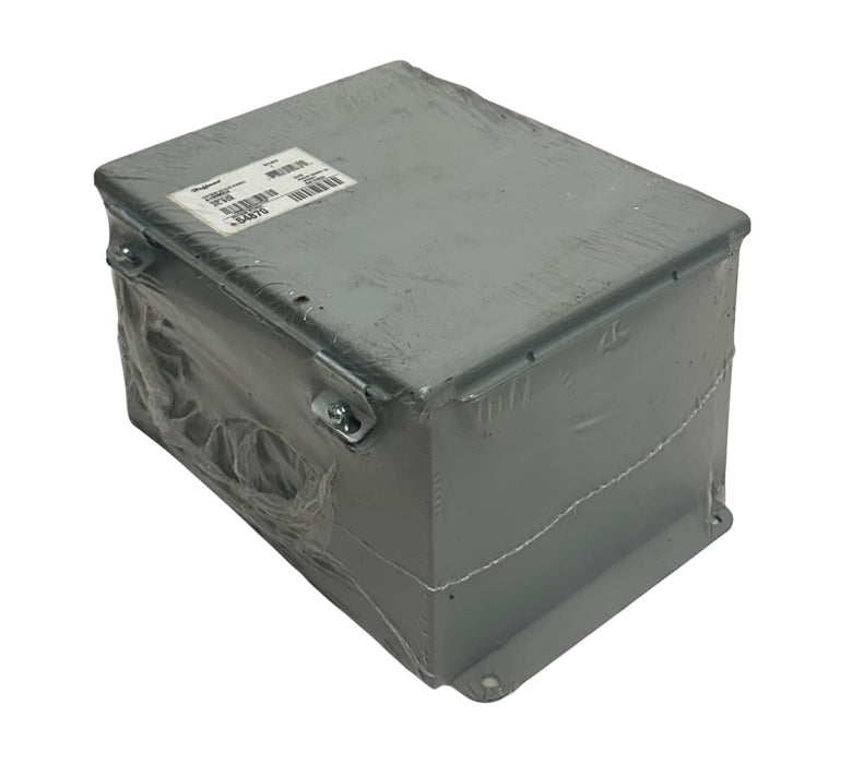 HOFFMAN A10086CH / 54870 JIC JUNCTION BOX STEEL GRAY HINGED DOOR OEM NSMP
