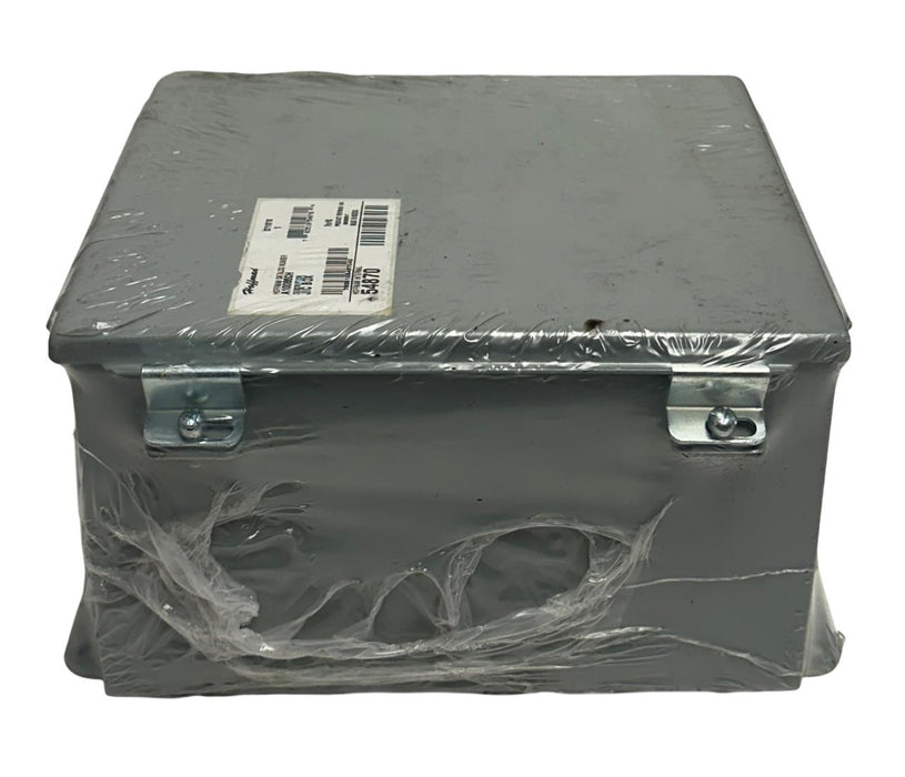 HOFFMAN A10086CH / 54870 JIC JUNCTION BOX STEEL GRAY HINGED DOOR OEM NSMP