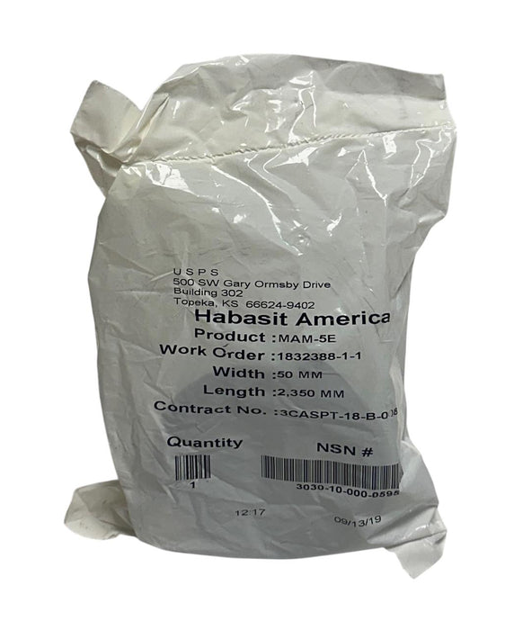 4 HABASIT AMERICA MAM-5E / MAM5E CONVEYOR BELTS W: 50mm L: 2,350mm OEM NSFS