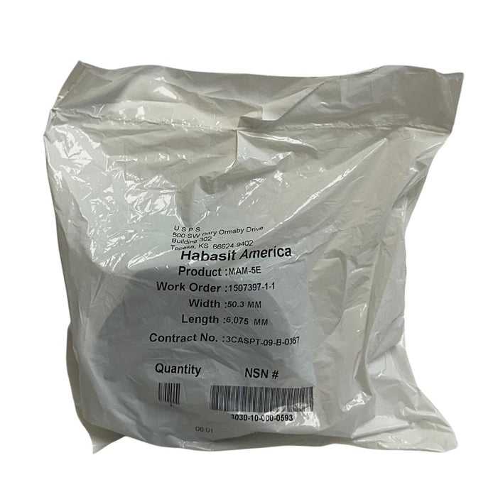 5 HABASIT AMERICA MAM-5E / MAM5E CONVEYOR BELTS W: 50.3mm L: 6,075mm OEM NSFS