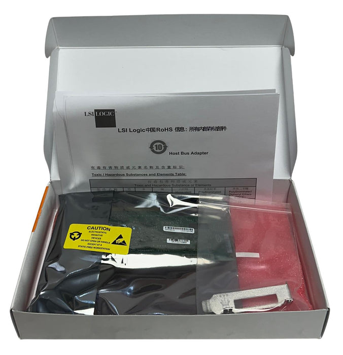 LSI SAS3801E SAS/SATA HOST BUS ADAPTER 3Gb/s 8-PORT LSI00138 SINGLE PACK NSMP