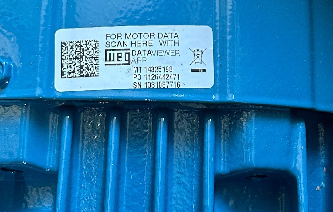 WEG 14325198 / 00212XT3E184T / 2HP06P182/4T EXPLOSION PROOF MOTOR 1.5kW/2HP NSMP