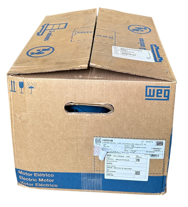 WEG 14325198 / 00212XT3E184T / 2HP06P182/4T EXPLOSION PROOF MOTOR 1.5kW/2HP NSMP