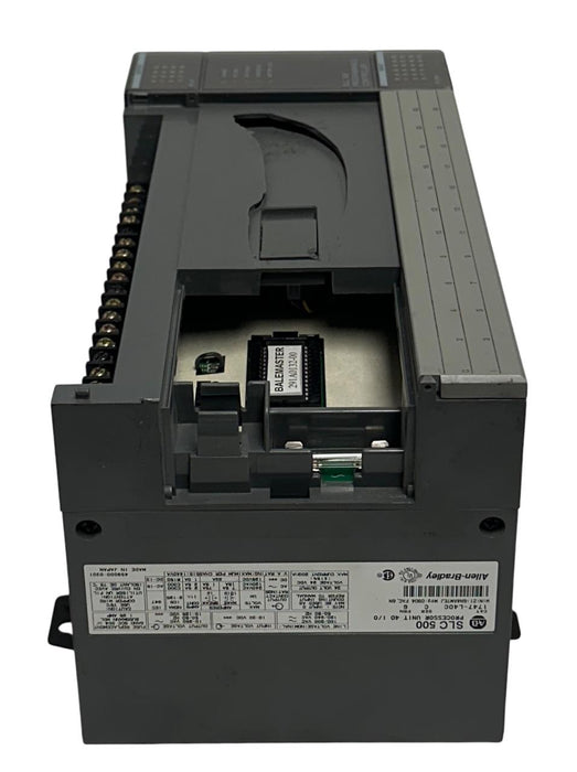 For Parts ALLEN BRADLEY 1747-L40C /C SLC 500 PROCESSOR UNIT 40 I/O FRN: 6 L40C