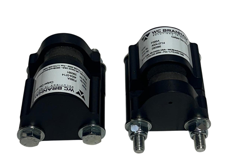 2 WC BRANHAM 4004-0714 / 40040714 CALIPER DISC BRAKES P38SA OEM NSNP