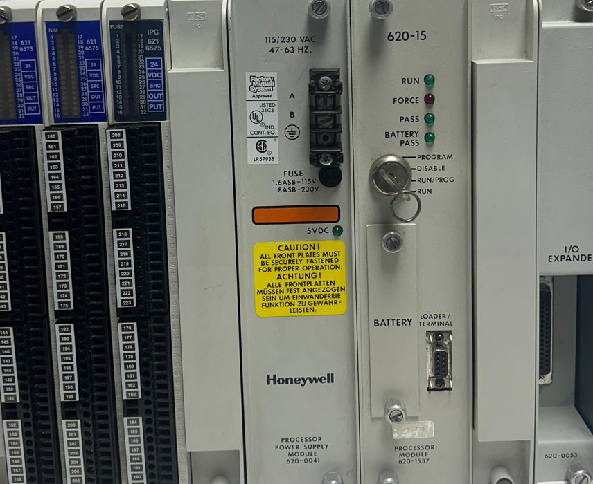 HONEYWELL 620-0090 / 6200090 COMPLETE PROCESSOR RACK 620-15 620-1537 620 USNP