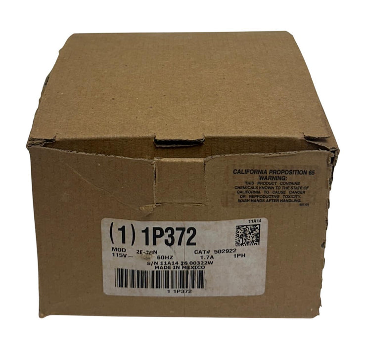 LITTLE GIANT 2E-38N / 502922 SUBMERSIBLE IN-LINE PUMP 115V 60Hz 1.7A 1P372 NSMP