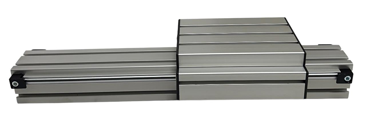MACRON DYNAMICS 10187001 LINEAR SLIDE RAIL ACTUATOR 26'' DAMAGED PLASTIC NSNP