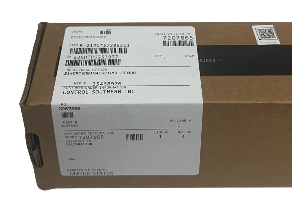ROSEMOUNT EMERSON 214CRTSMB1S4E0212SLUAE030 / 214C RTD TEMP SENSOR 316 NSMP