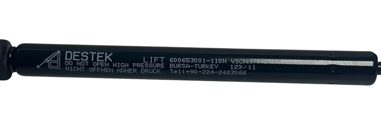 DESTEK 600653001-110N / 600653001110N GAS SPRING SHOCK ABSORBER BLACK NSNP