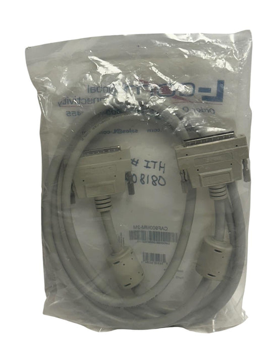 L-COM CAF900MM-2M / CAF900MM2M SCSI-3 CABLE HPDB68 MALE/MALE 2M NSFS
