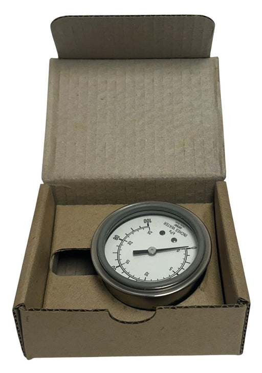 HAENNI DK 63/411.211 / DK63411211 MANO PRESSURE GAUGE 0/100 H2O/kPa OEM NSMP