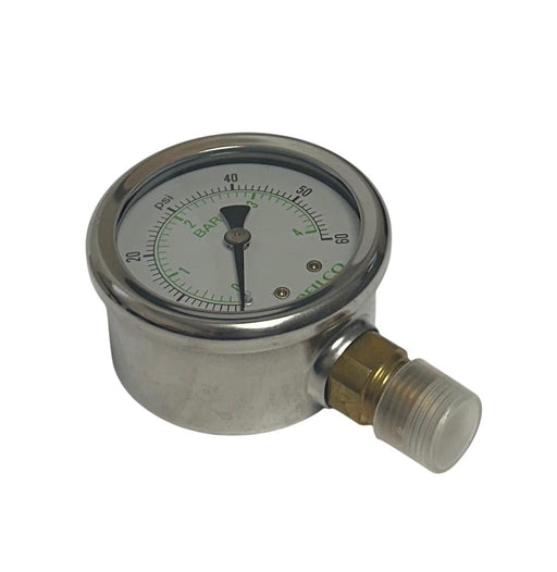 2 SERFILCO SER606-2 / SER6062 LIQUID FILLED PRESSURE GAUGES 2'' 0-60PSI NSMP