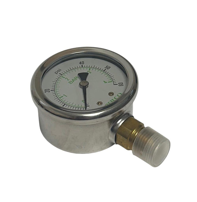 2 SERFILCO SER606-2 / SER6062 LIQUID FILLED PRESSURE GAUGES 2'' 0-60PSI NSMP