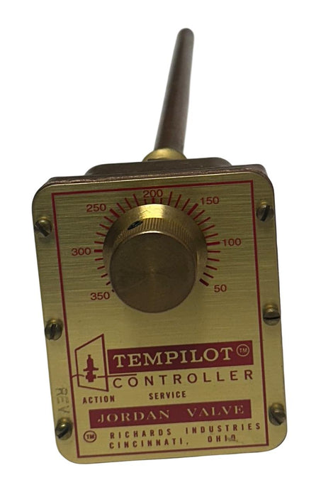 JORDAN VALVE OEM TEMPILOT CONTROLLER 350-50 12'' PROBE NSNP