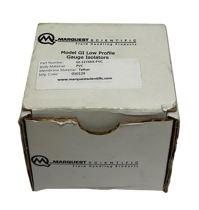 MARQUEST SCIENTIFIC GI-22TXXX-PVC / GI22TXXXPVC MODEL GI GAUGE ISOLATOR NSMP