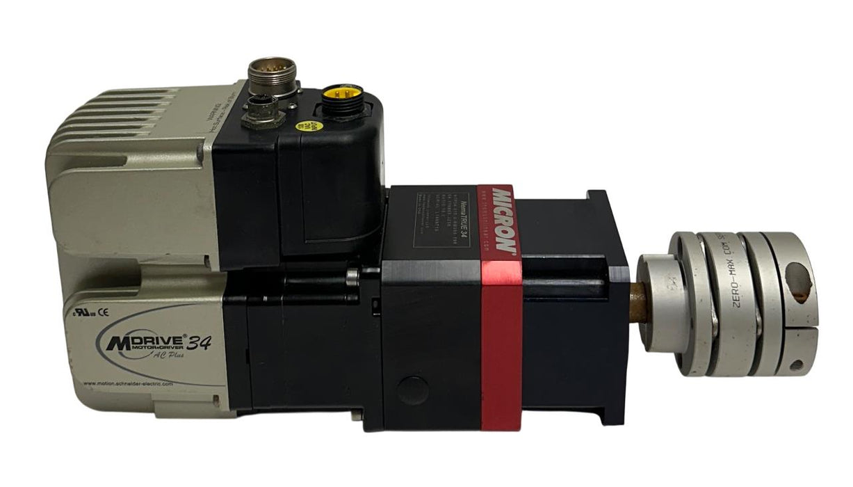 SCHNEIDER ELECTRIC MDI4MRQ34A1 MDRIVE 34 AC PLUS MOTOR + DRIVER W/ GEARBOX USNP