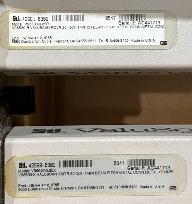 STI OMRON VS650030-0.25-C001-AC1-05X-05R / 70084-1098 ValueScan / VS KIT NSMP