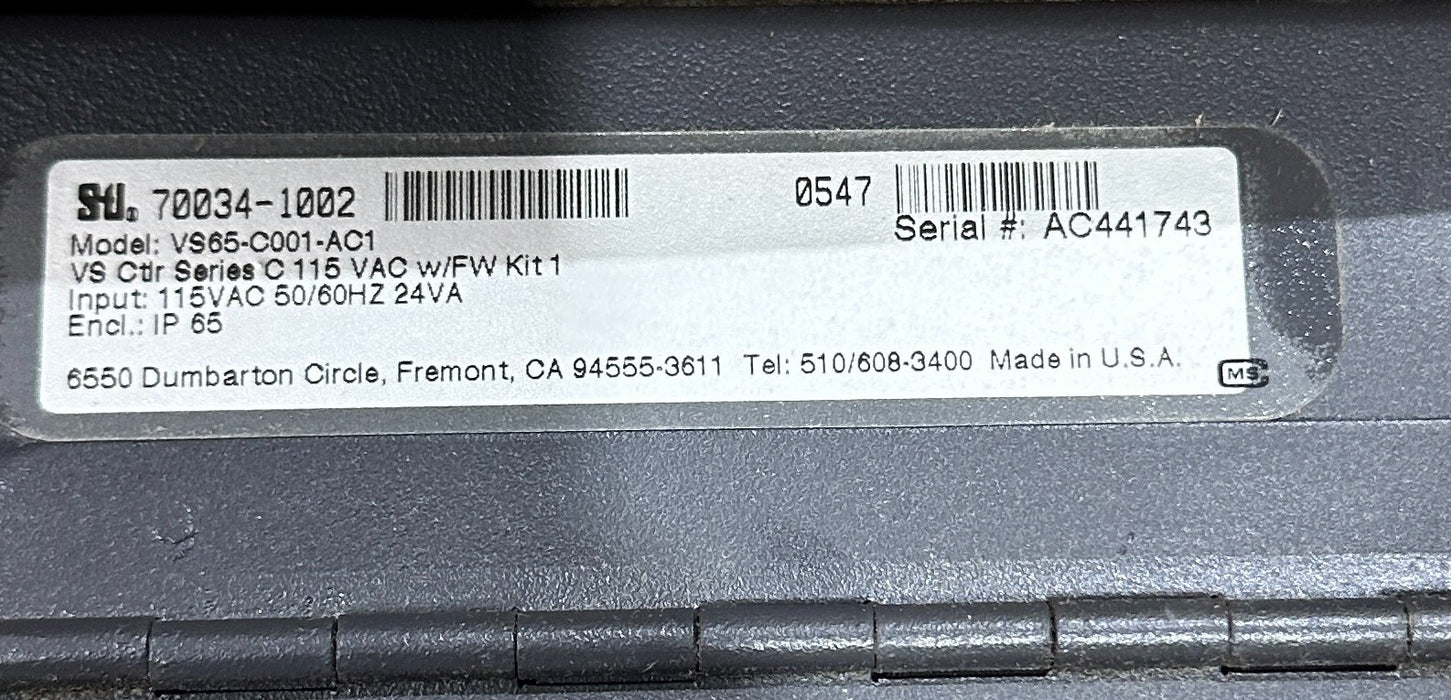 STI OMRON VS650030-0.25-C001-AC1-05X-05R / 70084-1098 ValueScan / VS KIT NSMP