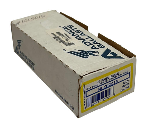 ADVANCE RLQ-120-TP / RLQ120TP RAPID START BALLAST 120V 60Hz OEM 5X791 NSMP