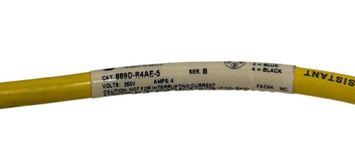 2 ALLEN BRADLEY 889D MICRO CORDSETS 889D-R4AE-5 /B 889D-F4AC-5 /B OEM 5M NSNP