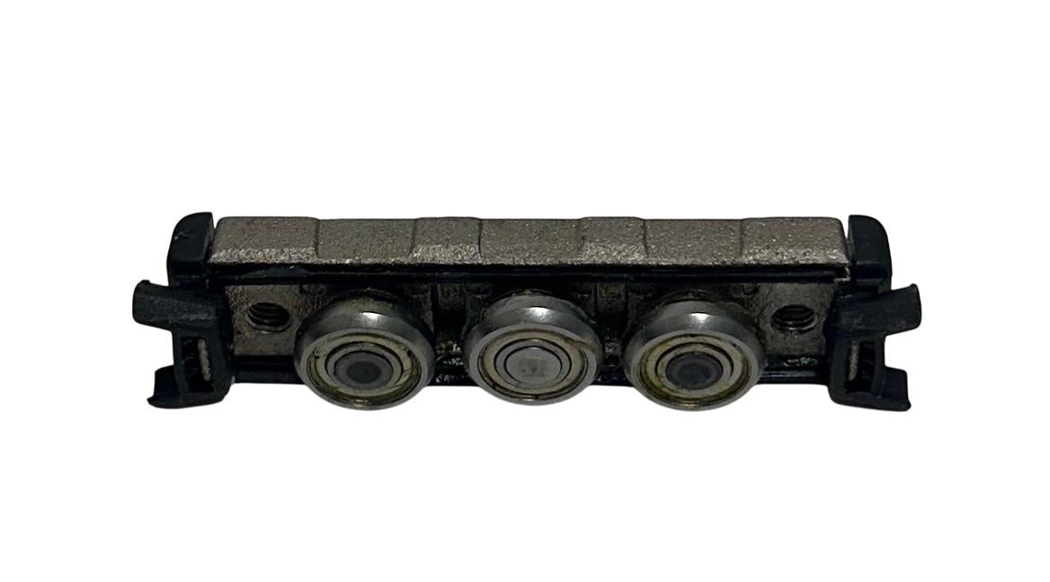 ROLLON NT18 CAM GUIDED U-SHAPED CARRIAGE RAIL 3-ROLLER 18mm NOMINAL DIAM USMP