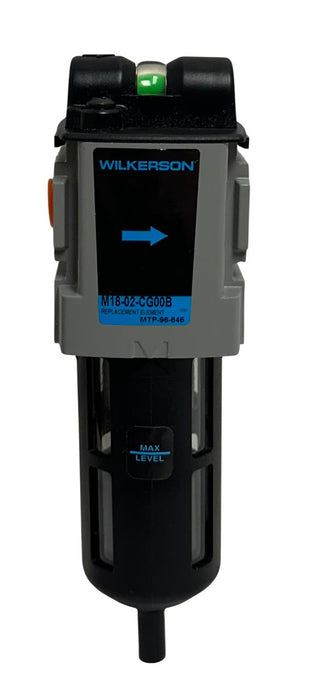 WILKERSON M18-02-CG00B / M1802CG00B COALESCING FILTER M18 SERIES OEM NSNP