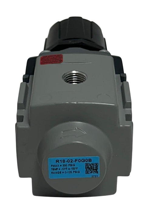 WILKERSON R18-02-F0G0B / R1802F0G0B PNEUMATIC REGULATOR R18 SERIES 1/4'' NSNP