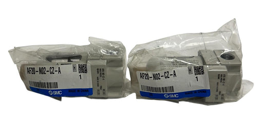 2 SMC AF20-N02-CZ-A / AF20N02CZA PNEUMATIC AIR FILTERS 1/4'' NPT NSFS