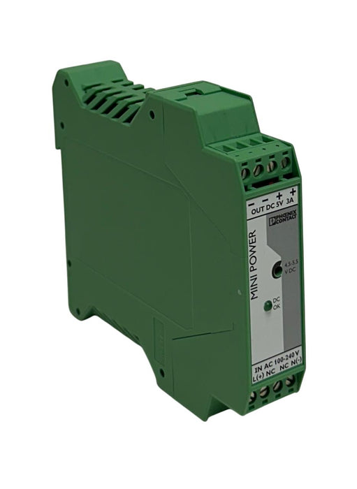PHOENIX CONTACT MINI-PS-100-240AC/5DC/3 / 2938714 MINI POWER SUPPLY 5V OUT NSMP
