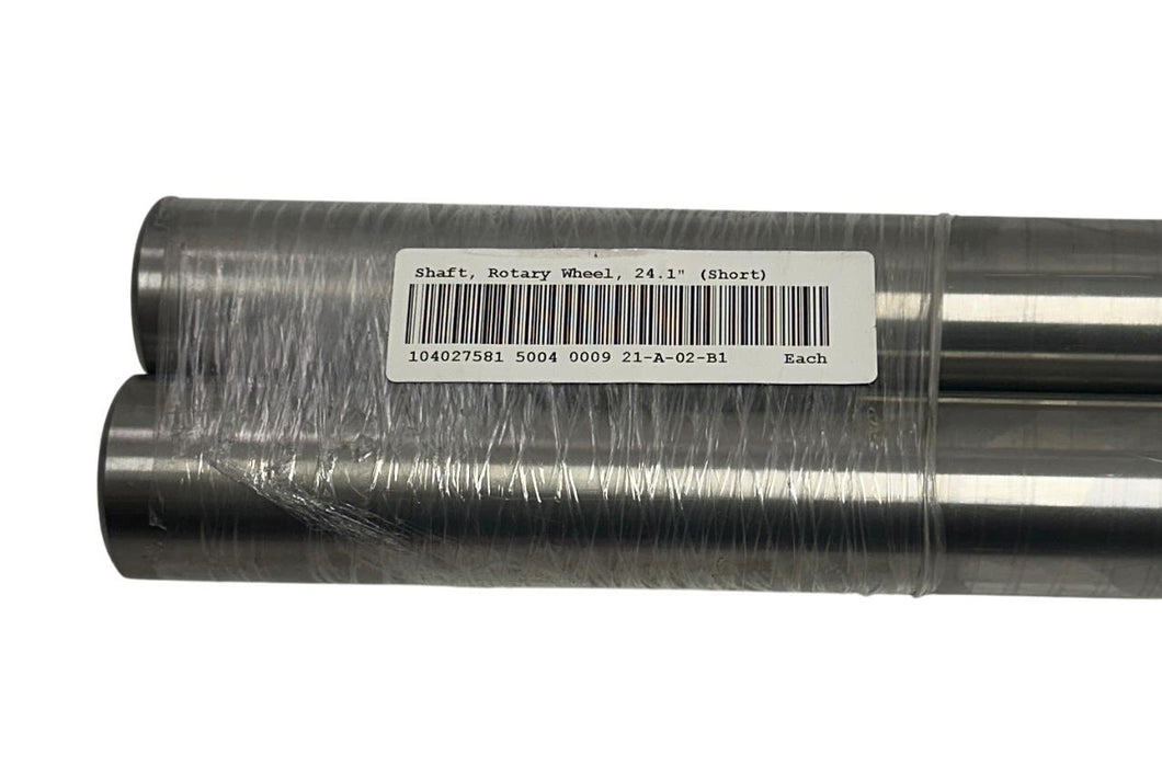 2 TRIANGLE 21-A-02-B1 / 104027581 OEM ROTARY WHEEL SHAFTS 24.1'' (SHORT) NSNP