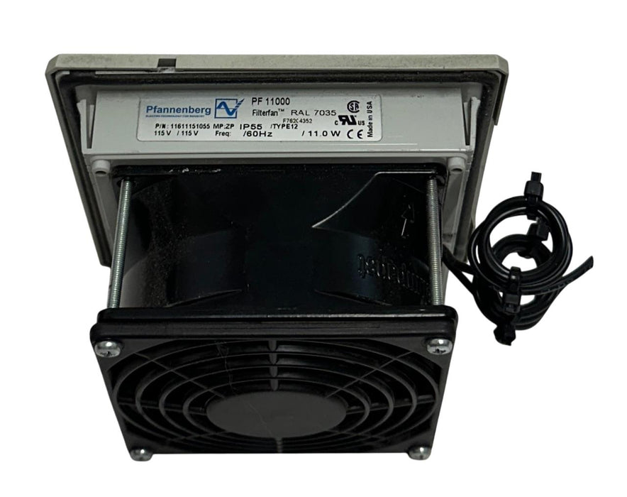 PFANNENBERG 11611151055 / PF 11000 Filterfan FAN 115VAC 60Hz 11W USNP