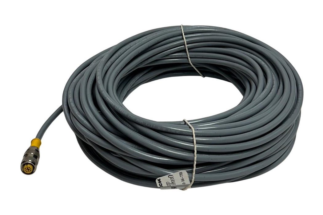 TURCK U99-11620 / RK 4.4T-30/S653 EUROFAST M12 CORDSET 30M SINGLE-ENDED NSNP