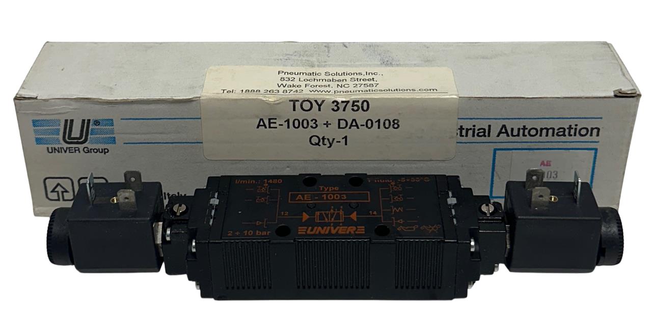 UNIVER GROUP AE-1003+DA-0108 / AE-1003 / DA-0108 VALVE W/ COILS 110V LIGHT NSMP