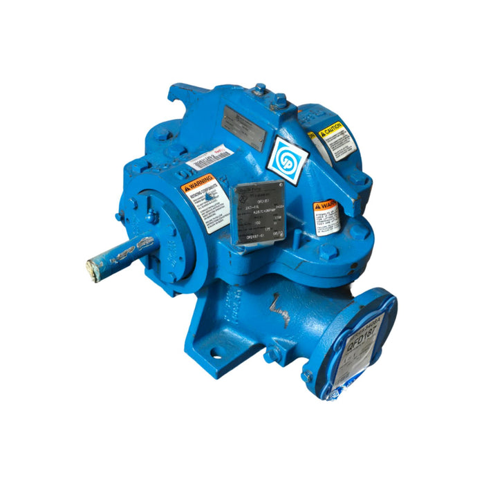 ITT GOULDS PUMP 3408A 2X3-11L DOUBLE SUCTION SPLIT CASE PUMP P/N QFD187 NSNP