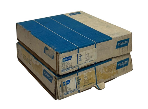 2 NORTON 58450-3 / 584503 BEAR-TEX FLAP WHEELS 3000RPM 6''x1'' VF S/C MD NSMP