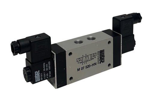 AIRTEC M 07 520-HN / M07520HN SERIES M-07 VALVE 5/2-WAY DOUBLE SOLENOID NSNP