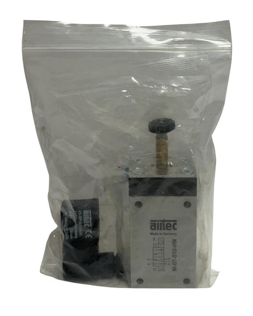 AIRTEC M-07-510-HN / M07510HN SERIES M-07 SOLENOID VALVE 5/2-WAY W/ COIL NSNP