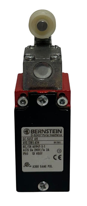 BERNSTEIN 602.1385.634 / GC-SU1Z AH LIMIT SWITCH ROLLER-LEVER 240/400V NSNP