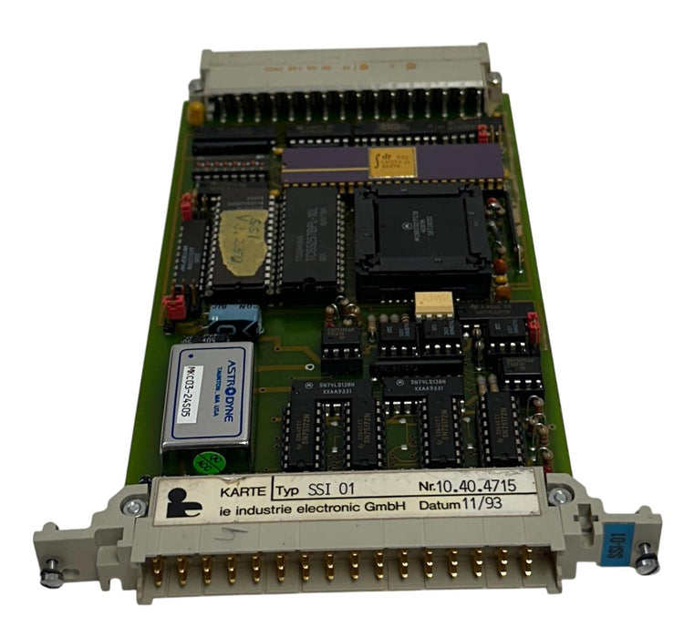 IE INDUSTRIE 10.40.4715 / SSI-01 SSI MODULE OEM SSI01 10404715 USNP