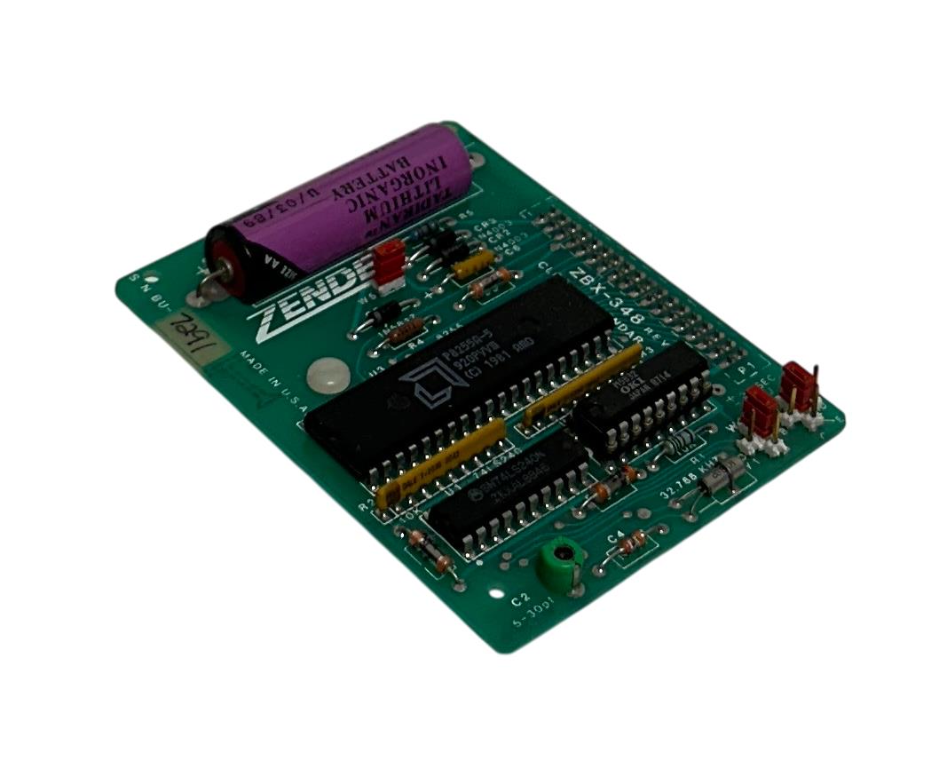 ZENDEX ZBX-348 / ZBX348 OEM CLOCK CALENDAR BOARD NSNP
