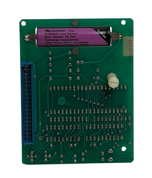 ZENDEX ZBX-348 / ZBX348 OEM CLOCK CALENDAR BOARD NSNP