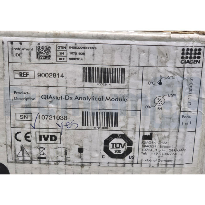 QIAGEN QIAstat-DX ANALYZER 1.0 9002824 w/MODULES 9002814 / 9002813 NSMP