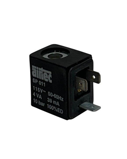 AIRTEC SP 011 / SP011 OEM SOLENOID COIL 115V 50-60Hz 4VA 38mA 10bar 100%ED NSNP