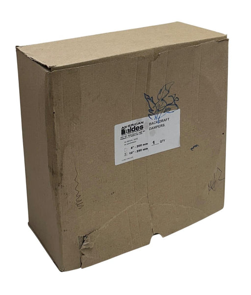 AMERICAN ALDES 10'' - 250mm OEM SPRING-LOADED BACKDRAFT DAMPER PROFESSIONAL NSMP