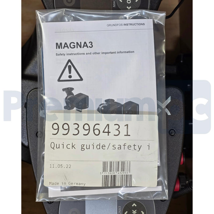 GRUNDFOS MAGNA3 D 100-120 GF 450 - 98126865 TWIN CIRCULATOR PUMP 165GPM 2HP/230V